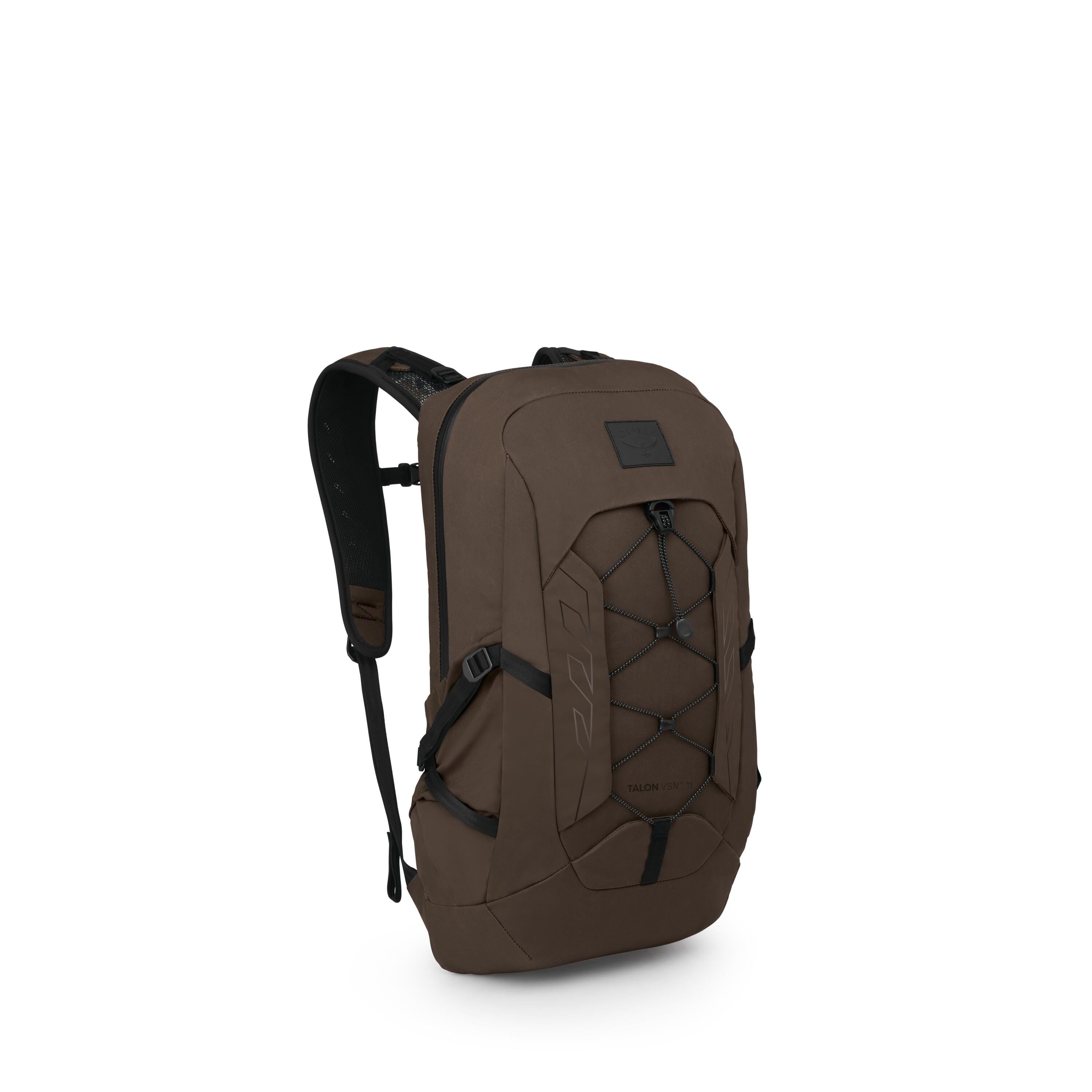Osprey Talon 11 VSN Laptop Backpack 11L in Truffle Brown — angle view 2