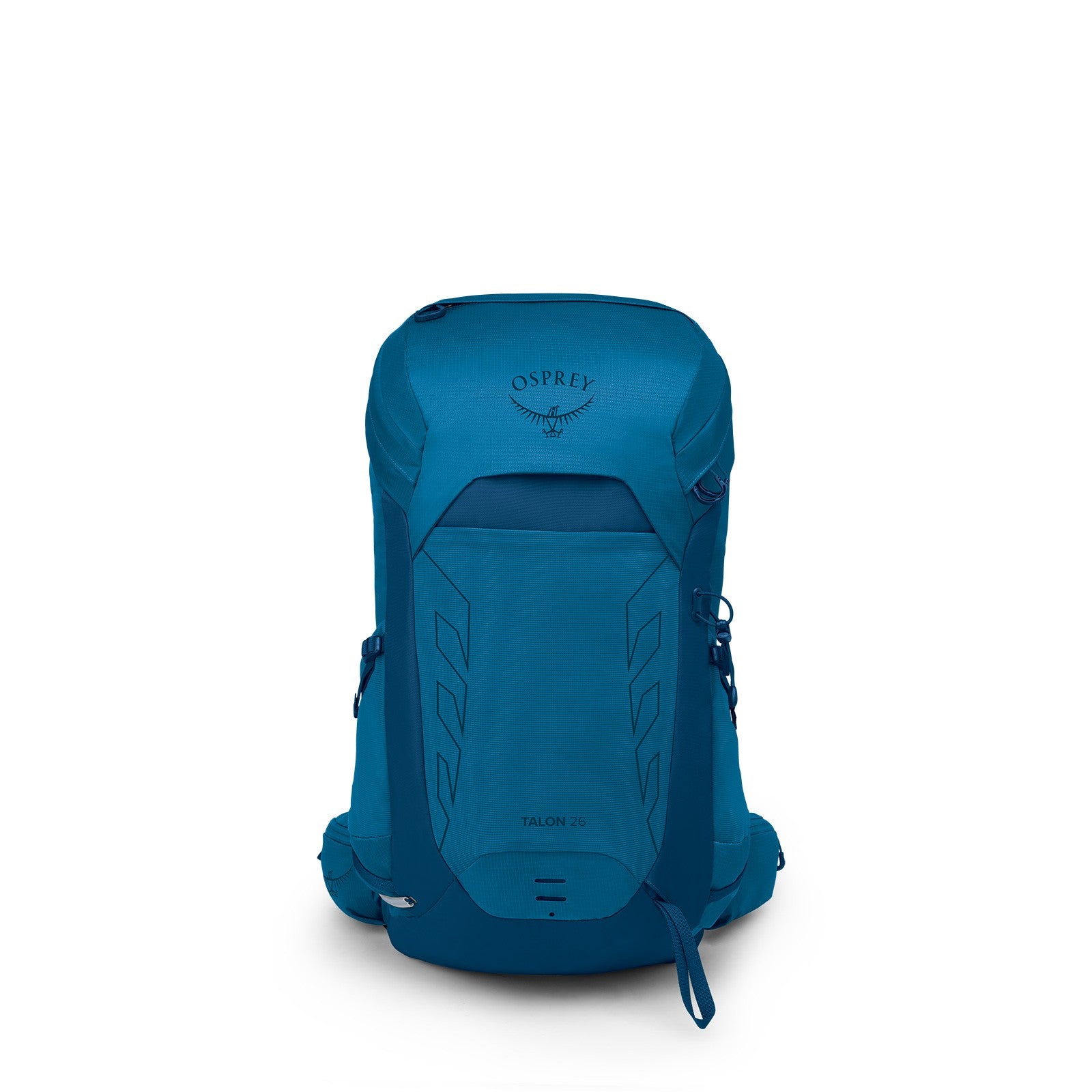 Osprey Talon 26 Hiking Backpack 26L in Scoria Blue/Night Shift — front view