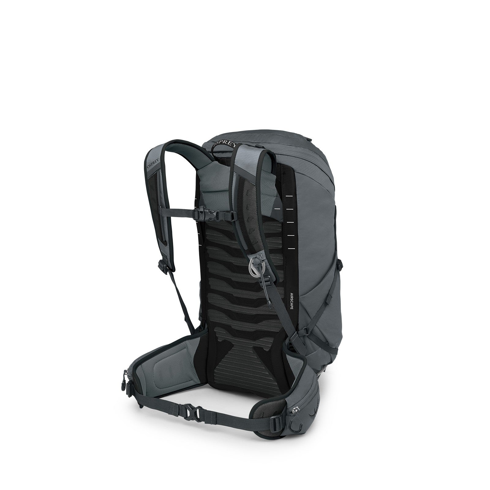 Osprey Talon 26 Hiking Backpack 26L in Phantom Grey/Dark Charcoal — angle view 3