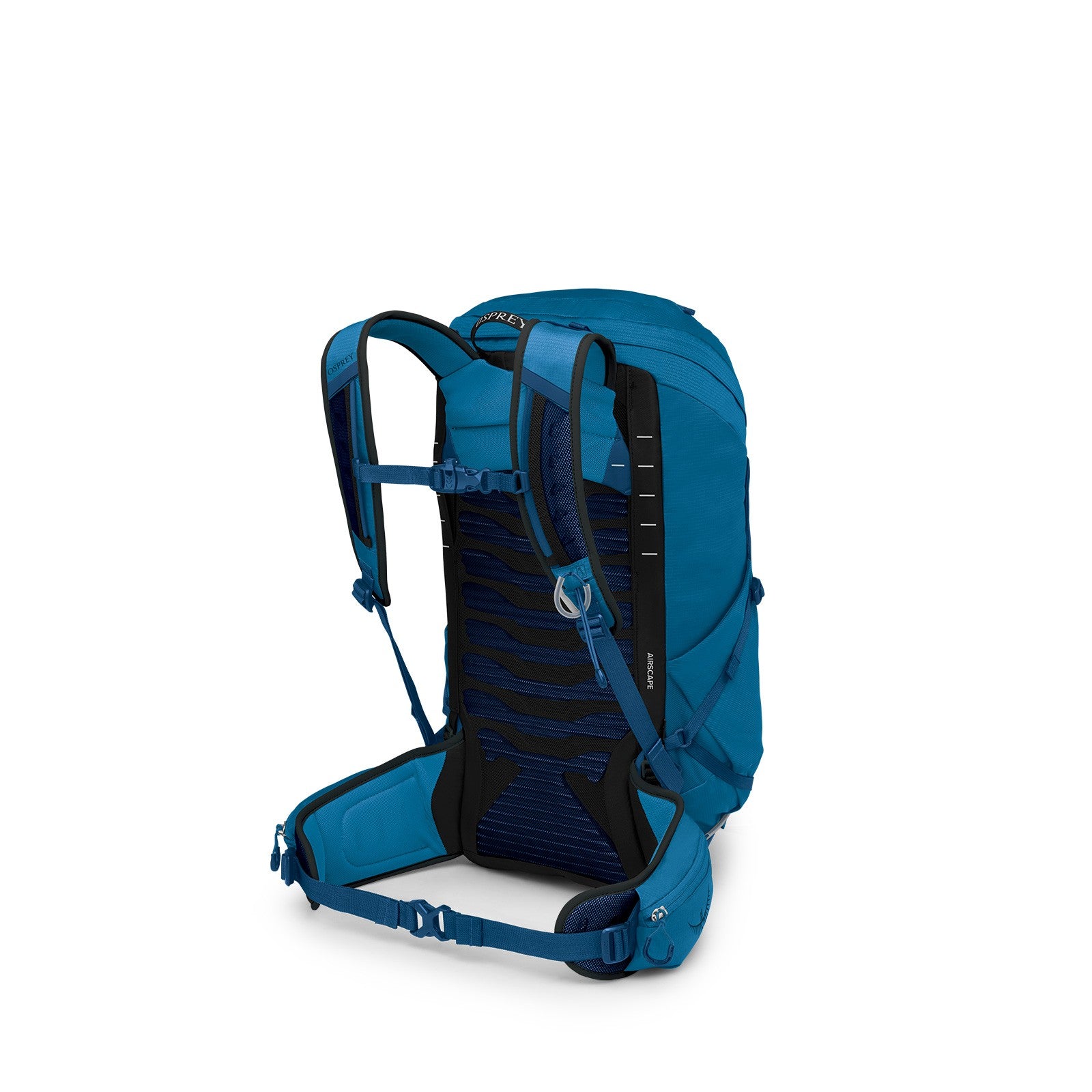 Osprey Talon 26 Hiking Backpack 26L in Scoria Blue/Night Shift — angle view 3