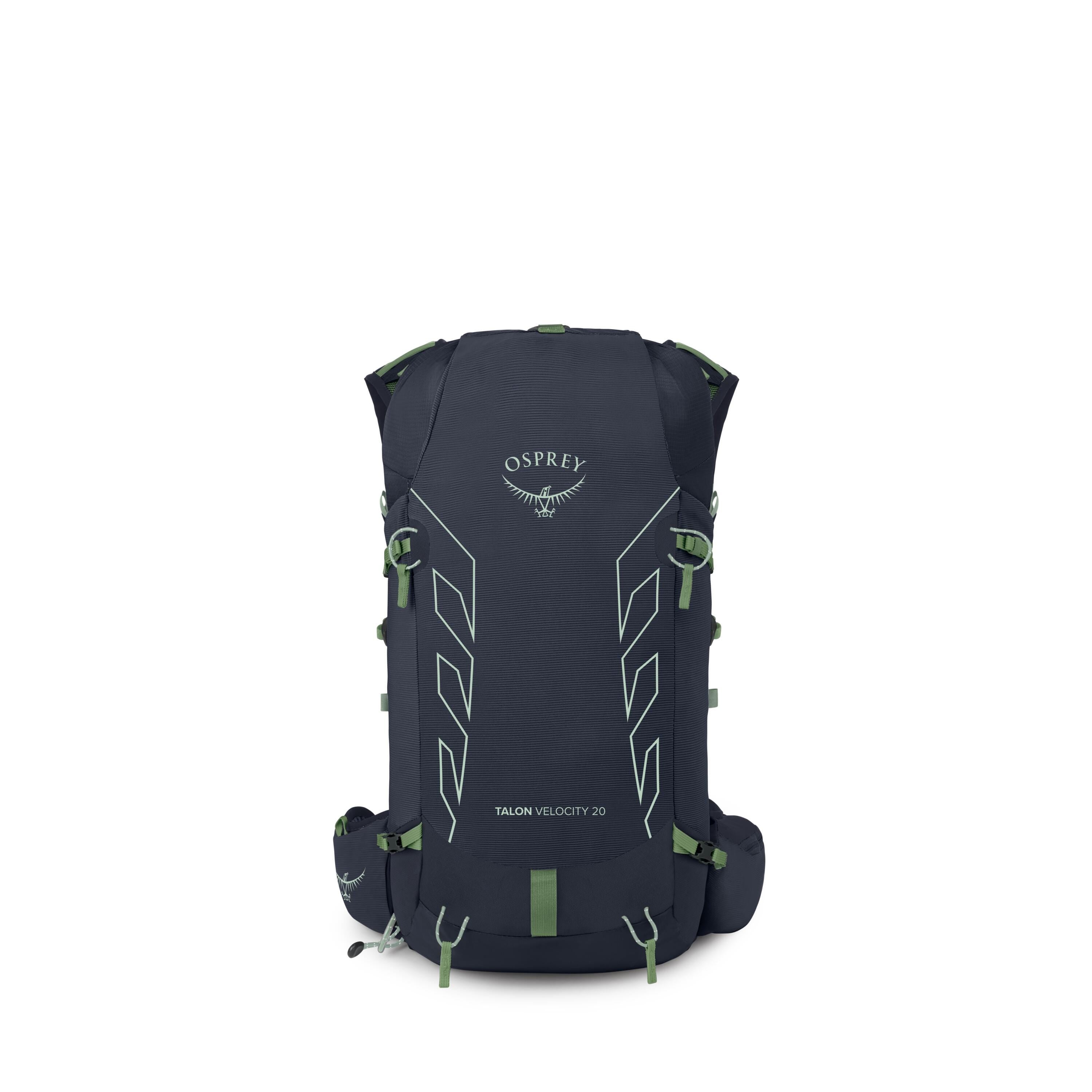 Osprey Talon Velocity 20 Hiking Backpack 20L in Nocturnal Blue — front view