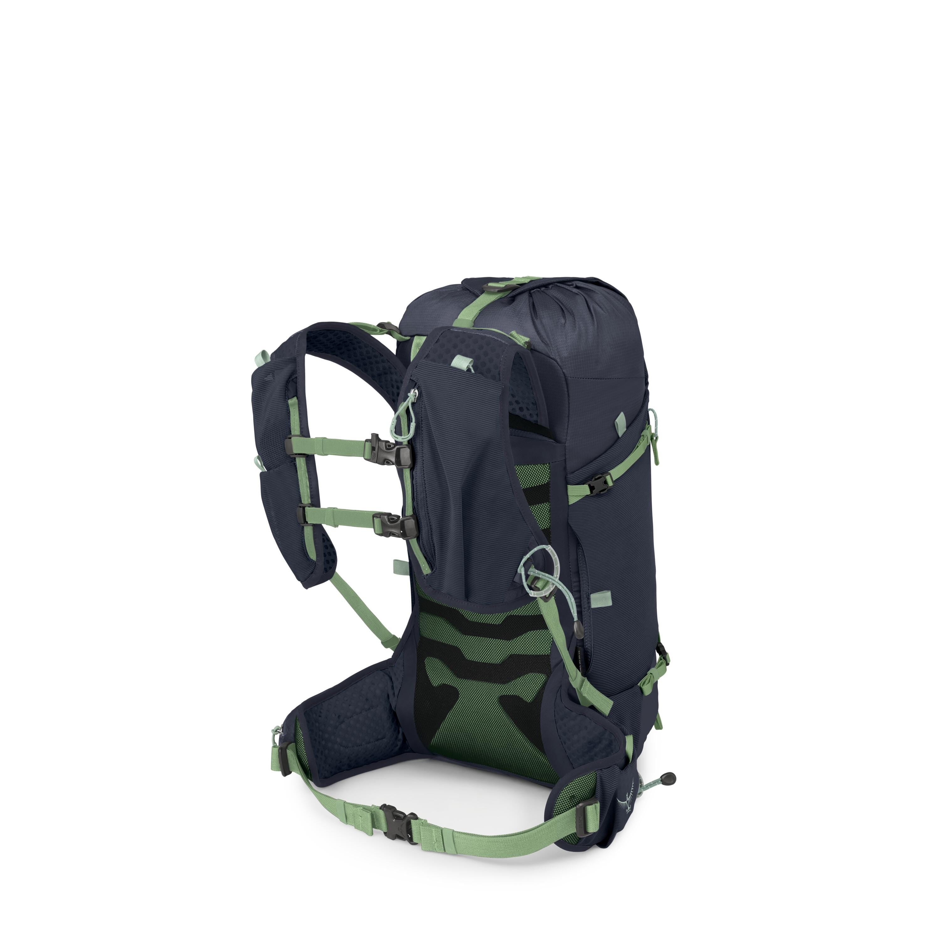 Osprey Talon Velocity 20 Hiking Backpack 20L in Nocturnal Blue — angle view 3