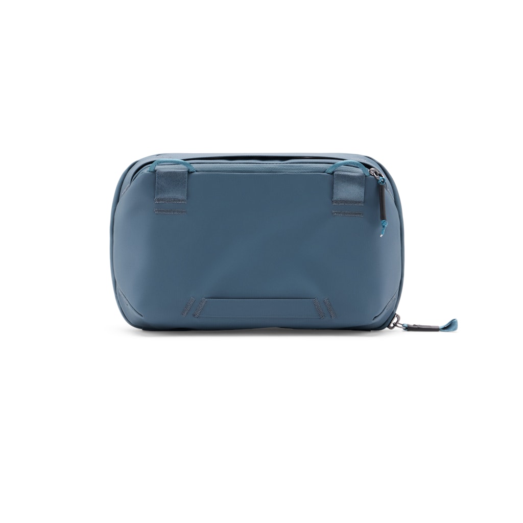 Peak Design Tech Pouch in Ocean — back view