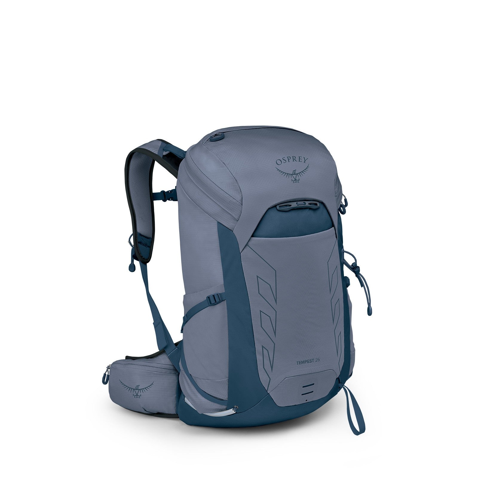 Osprey Tempest 26 Hiking Backpack 26L in Anchor Blue/Atlas — angle view 2