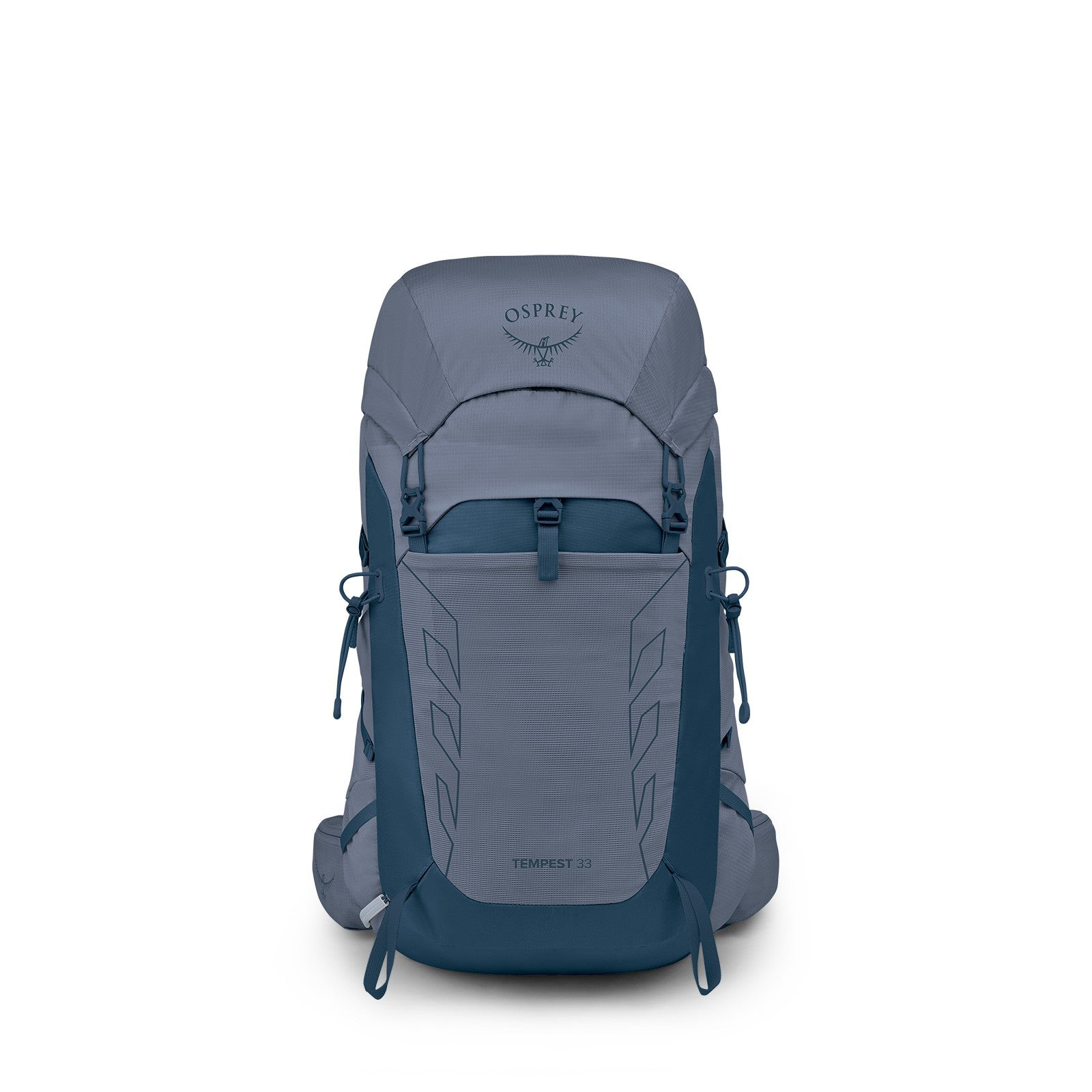 Osprey Tempest 33 Hiking Backpack 33L in Anchor Blue/Atlas — front view