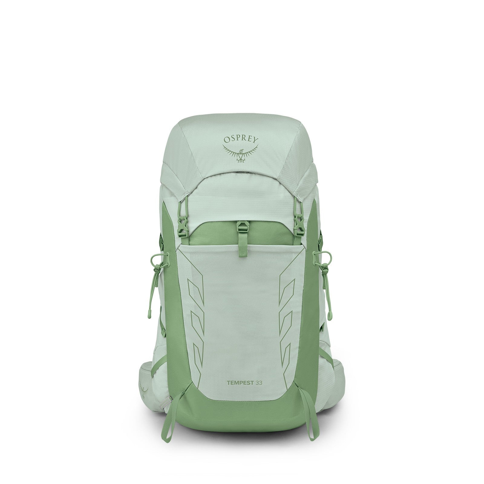Osprey Tempest 33 Hiking Backpack 33L in Frosty Mint Green/Botanica — front view