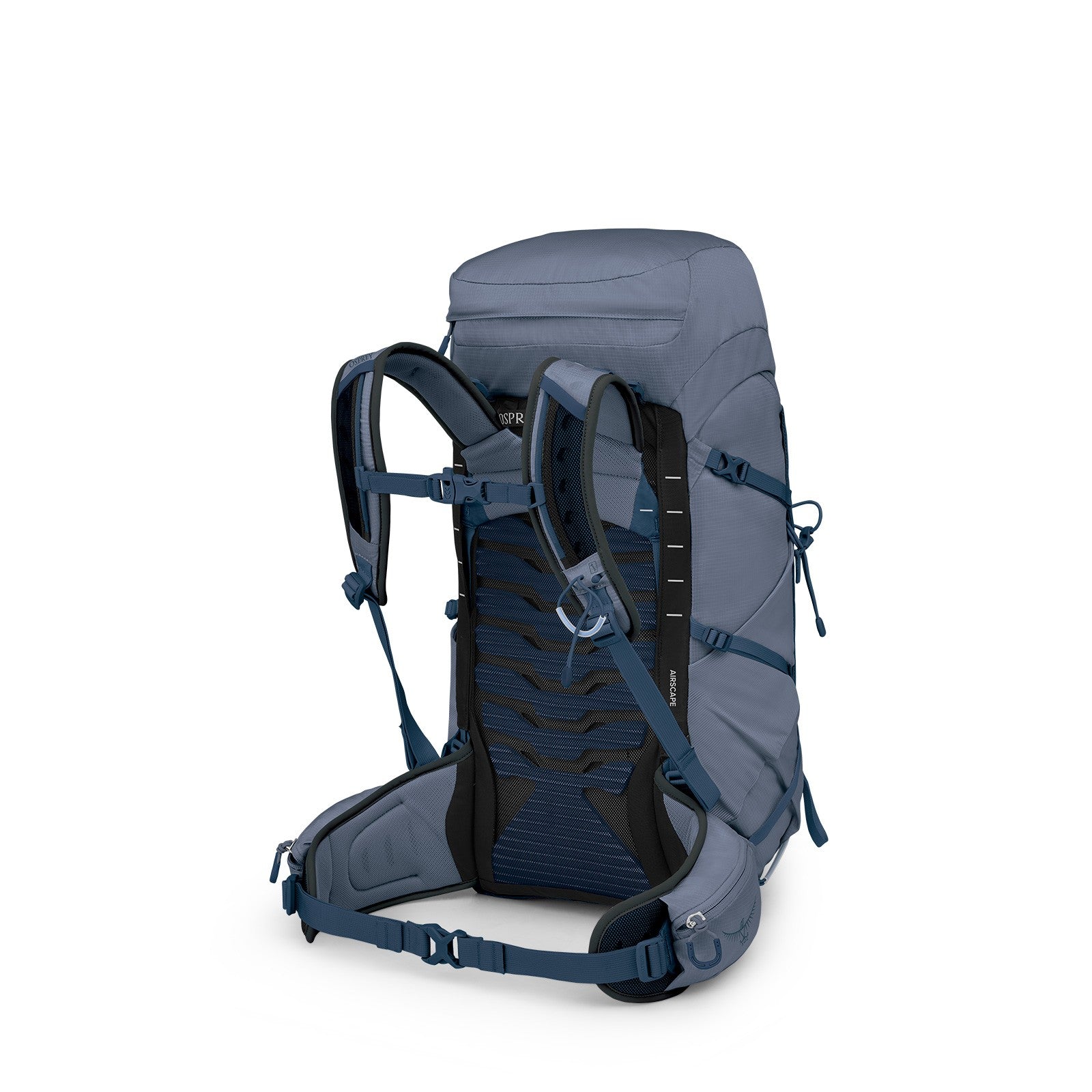 Osprey Tempest 33 Hiking Backpack 33L in Anchor Blue/Atlas — angle view 3
