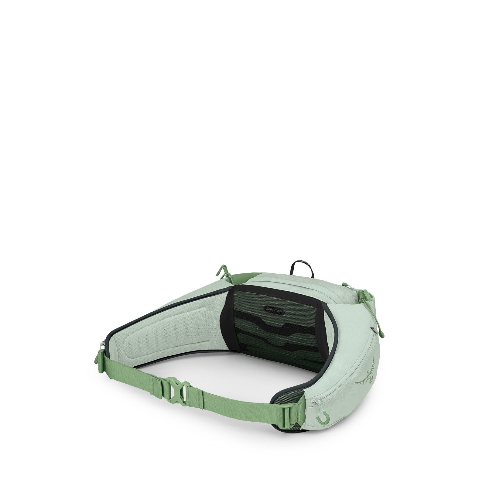 Osprey Tempest 6 Extended Fit Waist Pack in Frosty Mint Green/Botanica — angle view 3