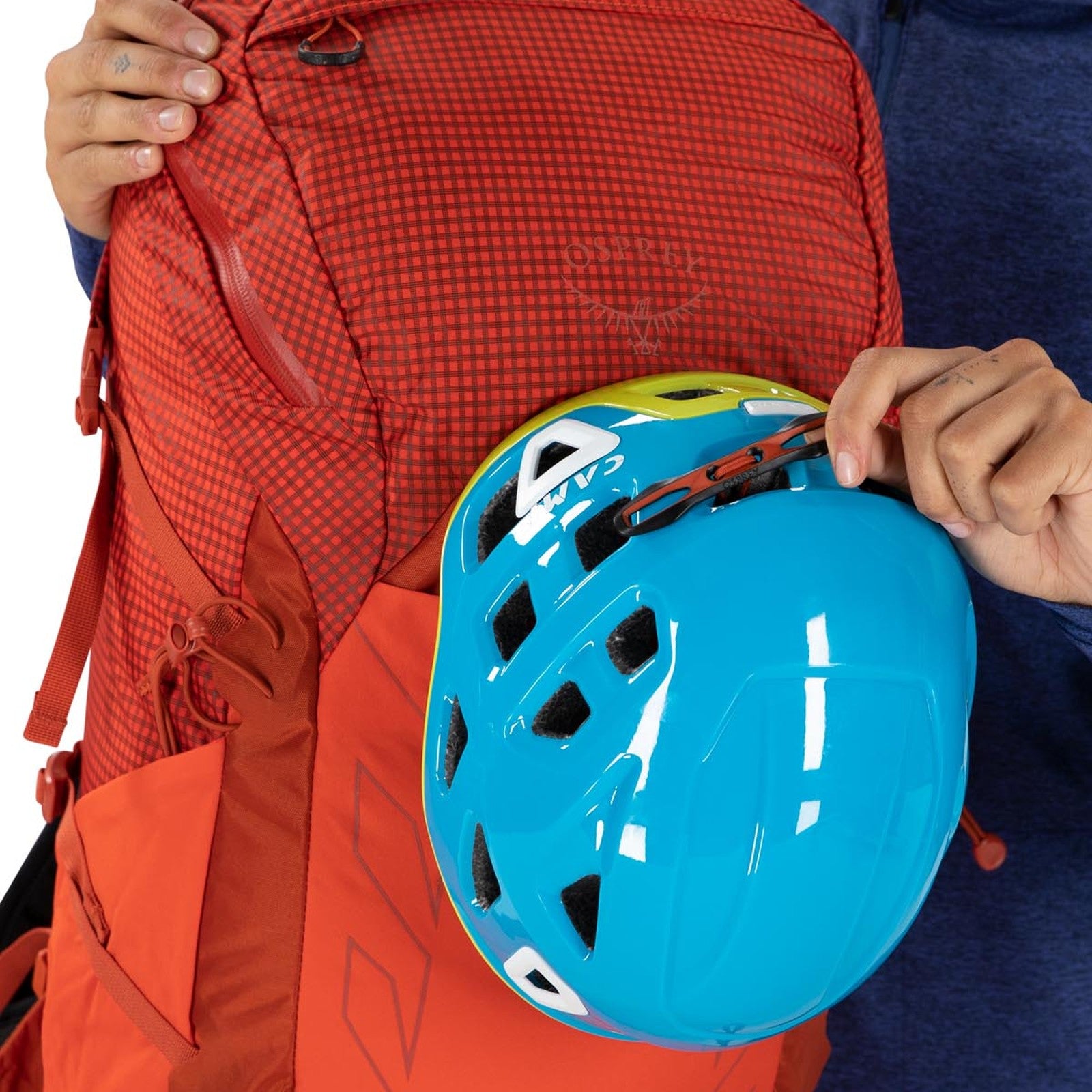 Osprey Tempest Pro 30 Women's Hiking Backpack 30L in Mars Orange — detail view 4