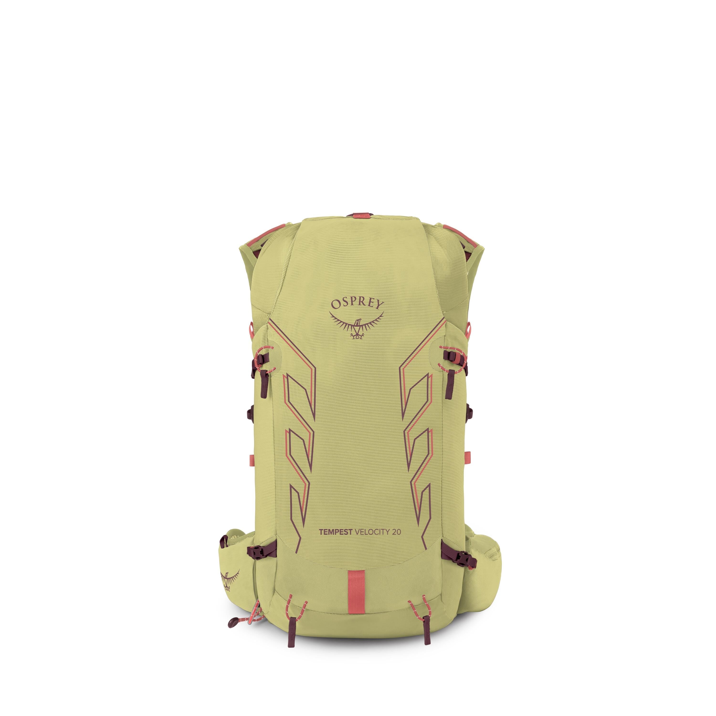 Osprey Tempest Velocity 20 Hiking Backpack 20L in Wander Yellow — front view