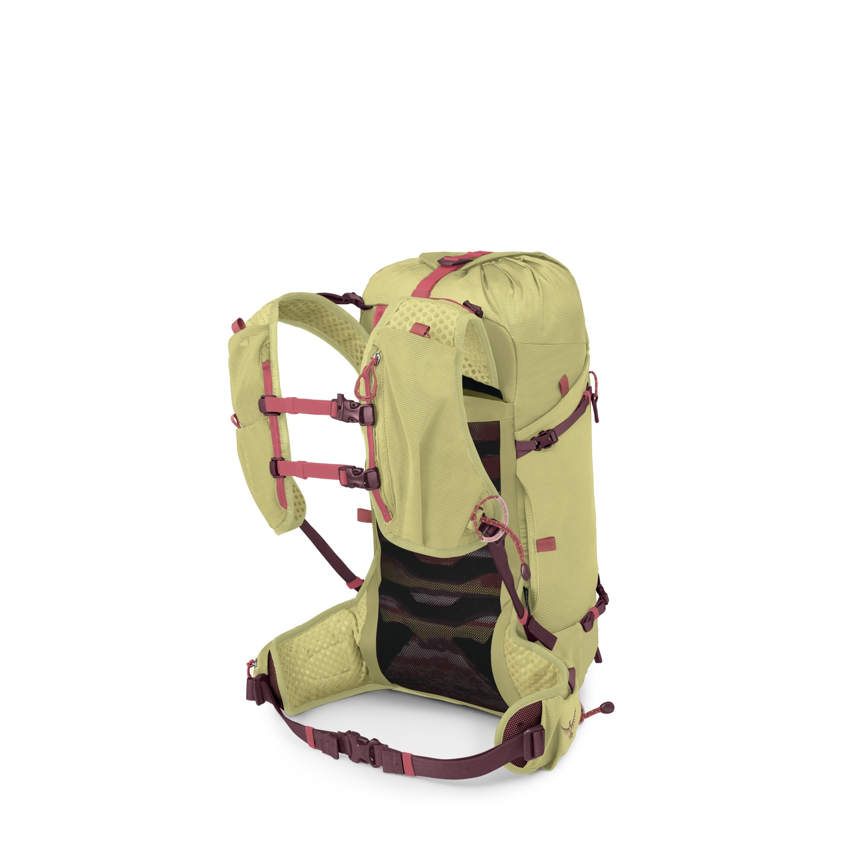 Osprey Tempest Velocity 20 Hiking Backpack 20L in Wander Yellow — angle view 3