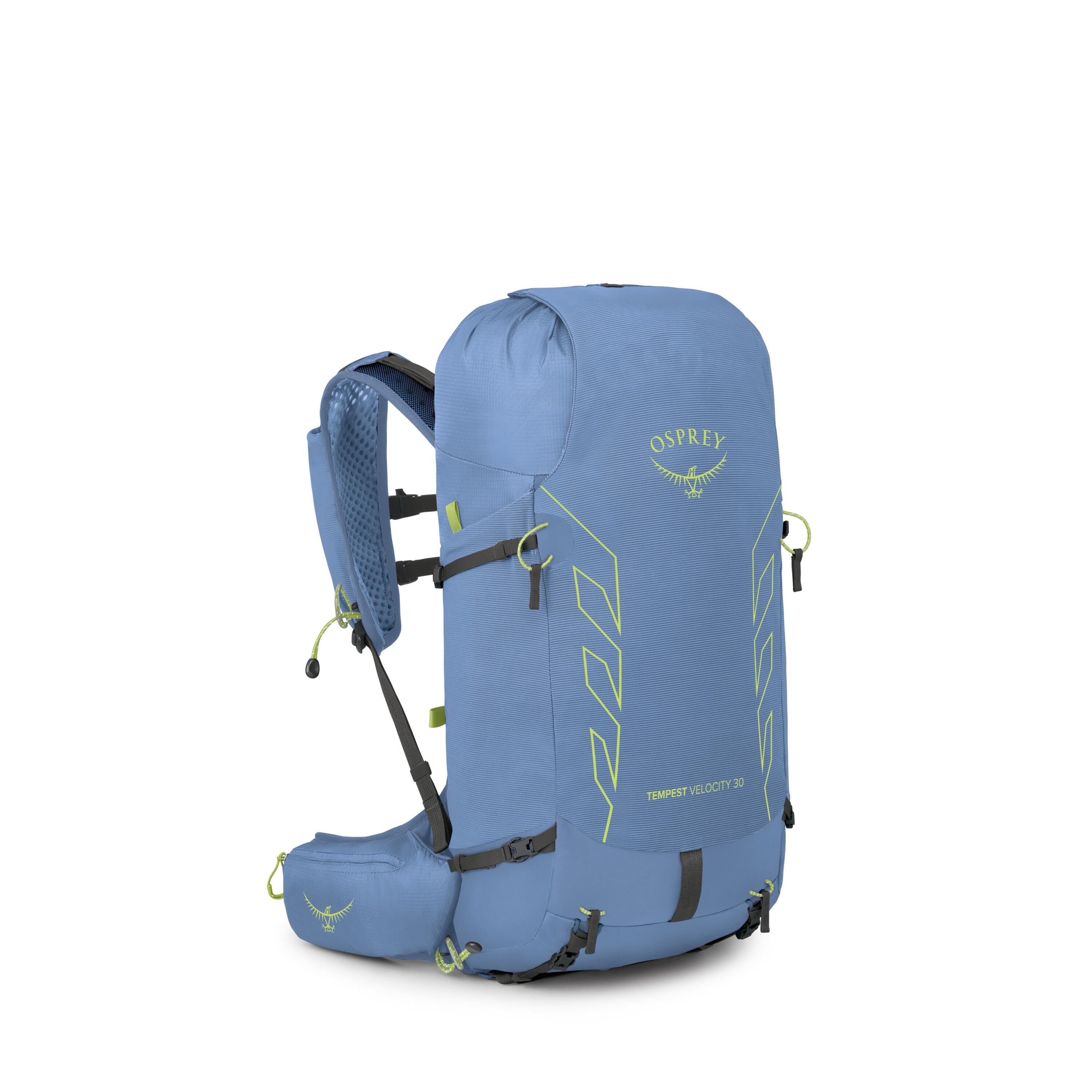 Osprey Tempest Velocity 30 Hiking Backpack 30L in Sevres Blue — angle view 2