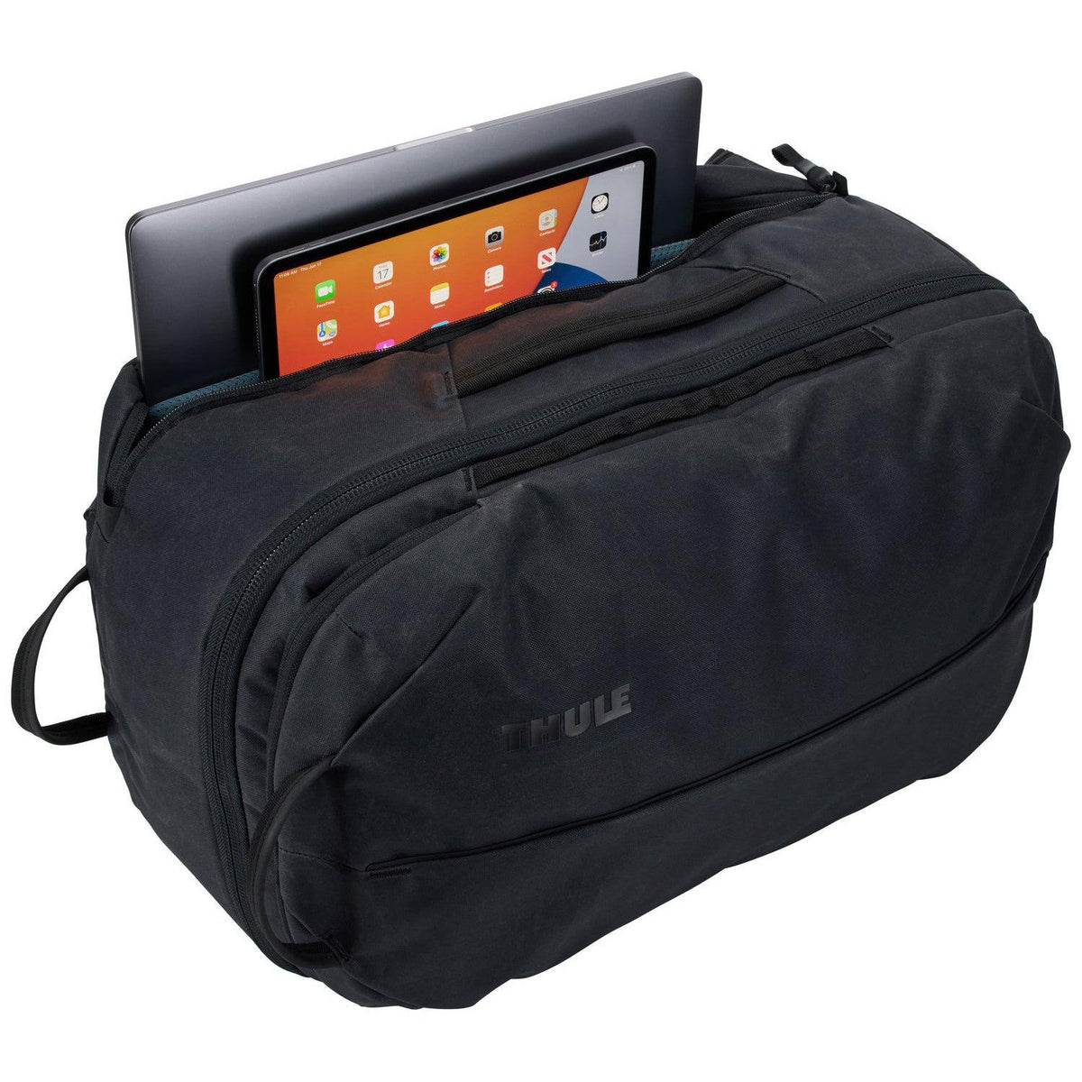 Thule Aion Travel Backpack 40L in Black — detail view