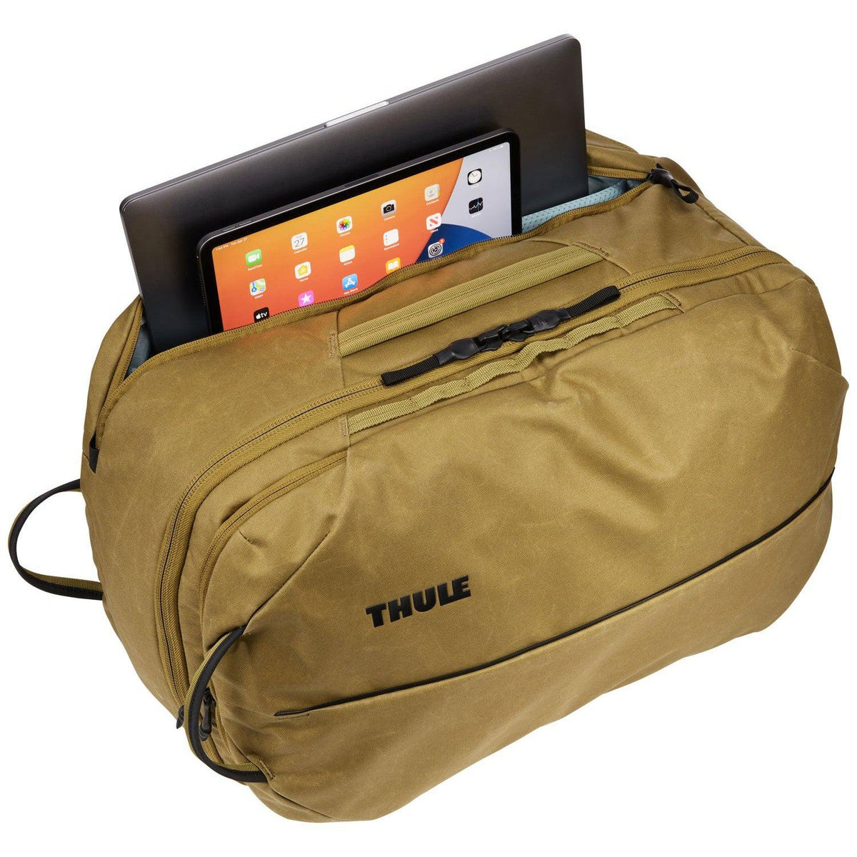 Thule Aion Travel Backpack 40L in Nutria Brown — detail view 4