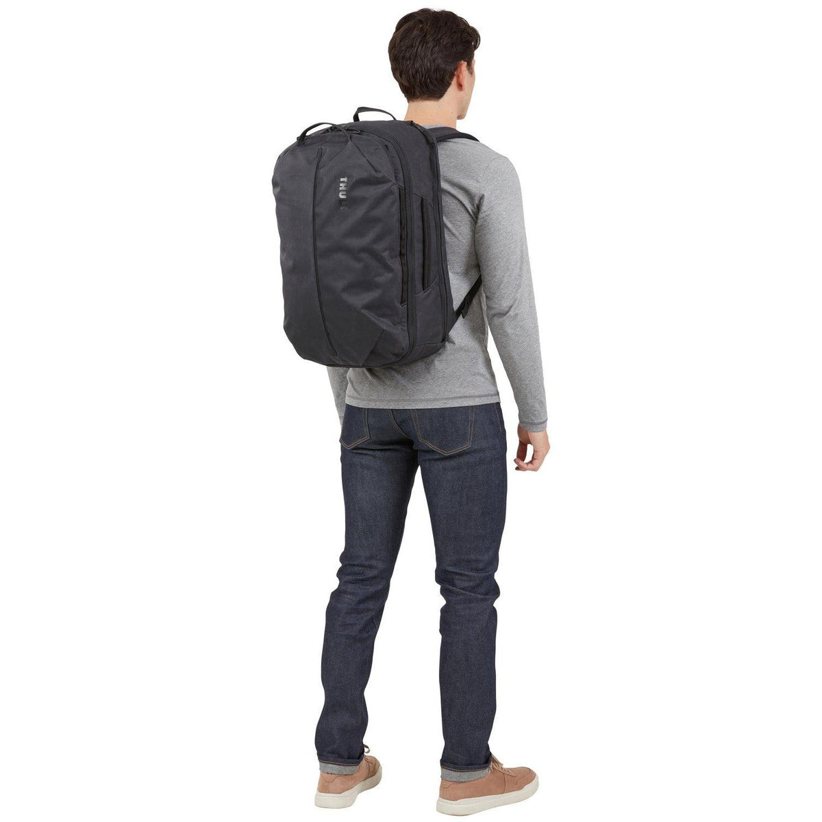 Thule Aion Travel Backpack 40L in Black — lifestyle 3