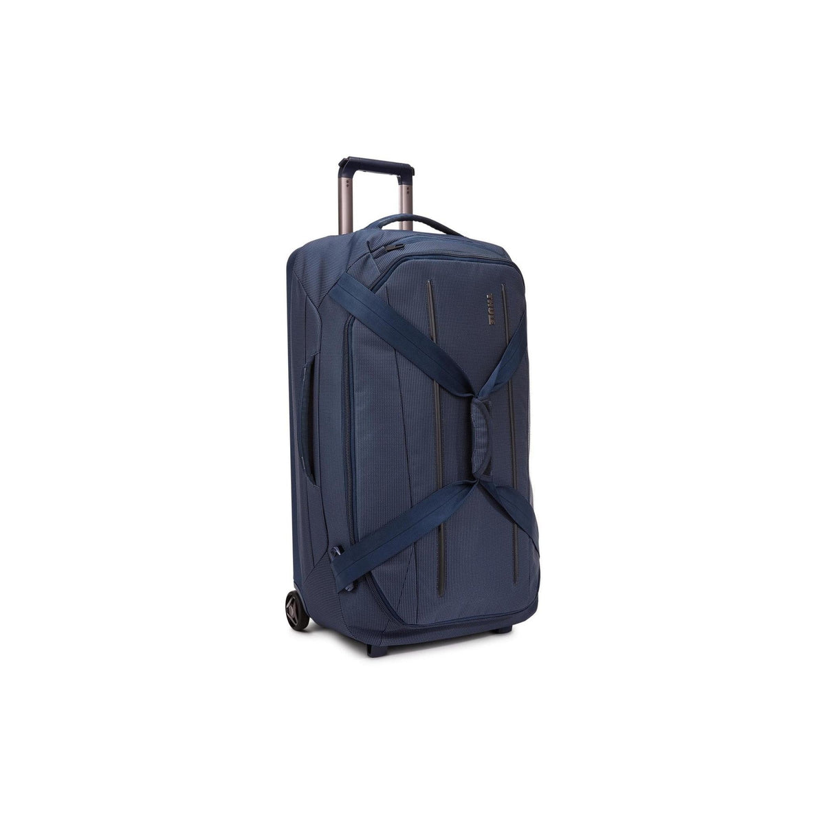 Thule Crossover 2 Wheeled Duffel Bag 76cm/30" in Dress Blue — angle view 3