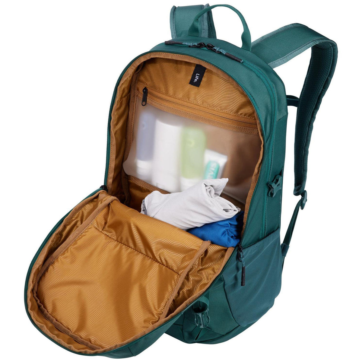 Thule EnRoute Backpack 23L in Mallard Green — interior view 2
