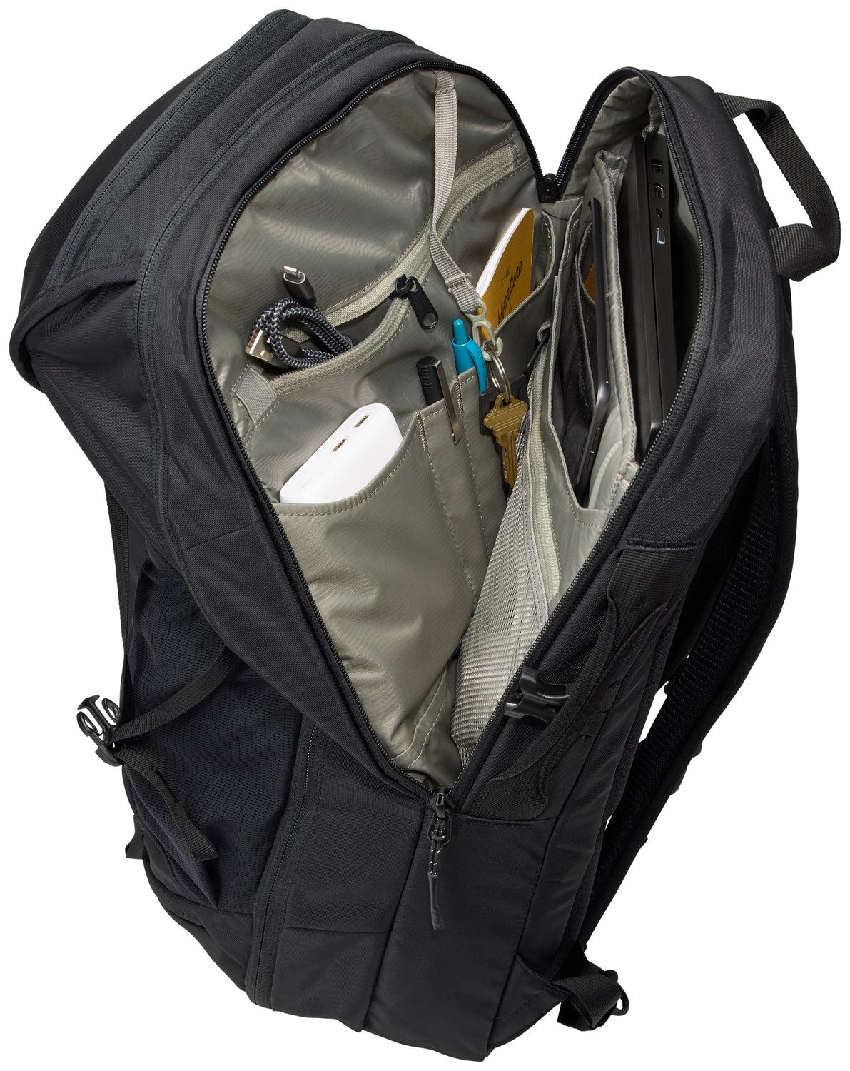Thule EnRoute Backpack 30L in Black — interior view 4