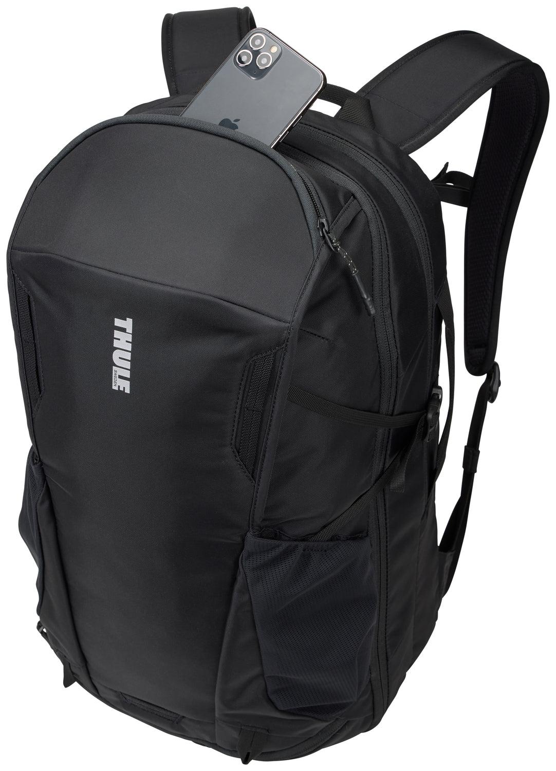 Thule EnRoute Backpack 30L in Black — detail view
