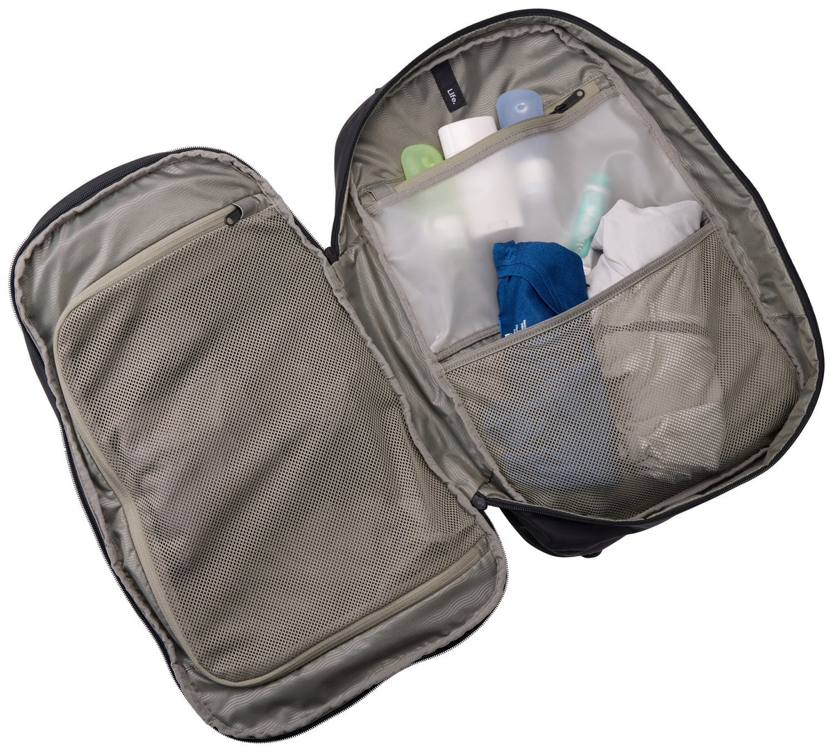Thule EnRoute Backpack 30L in Black — interior view 2
