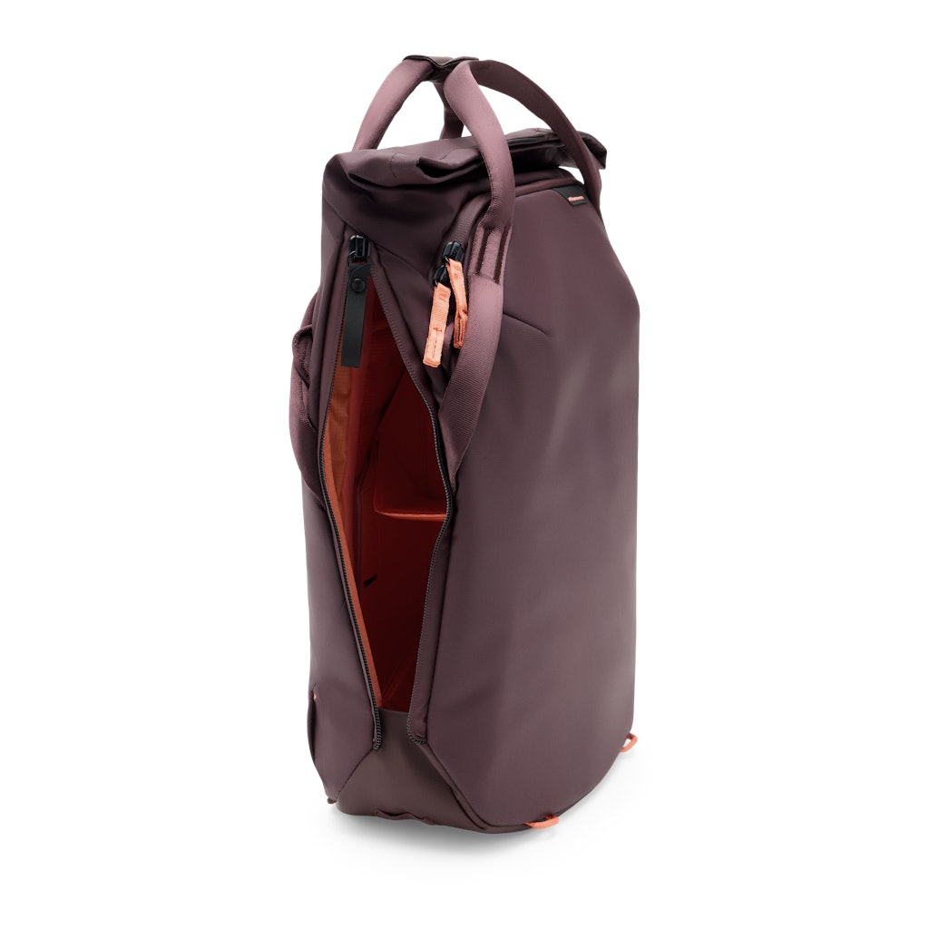 Peak Design Everyday Totepack 20L in Eclipse — interior view # color_Eclipse
