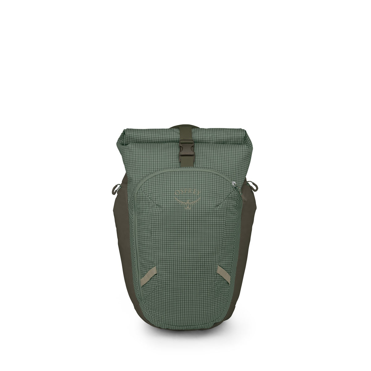 Osprey Transporter Roll Top Pack 25L in Pine Leaf/Earl Grey — angle view 2