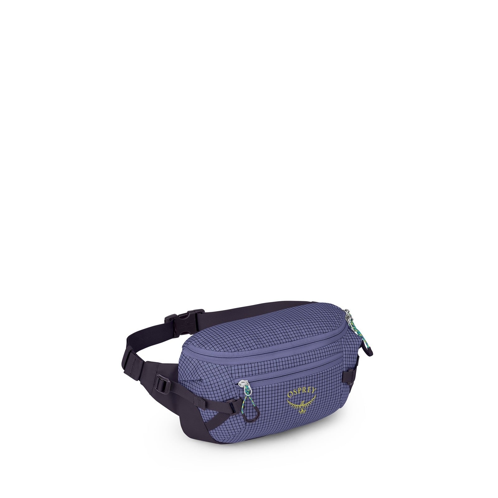 Osprey Transporter Waist Pack in Euphoria Purple/Purple Ink — front view # color_Euphoria Purple/Purple Ink