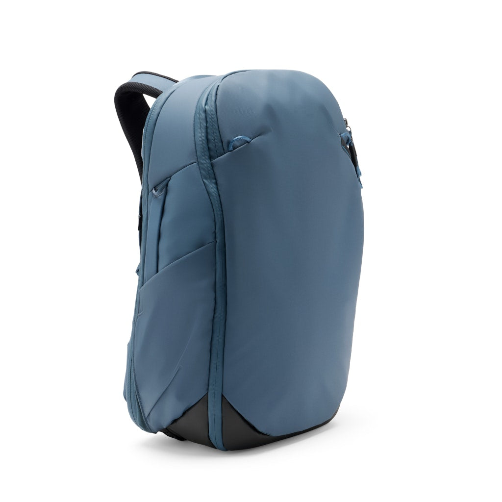 Peak Design Travel Backpack 30L in Ocean — side view