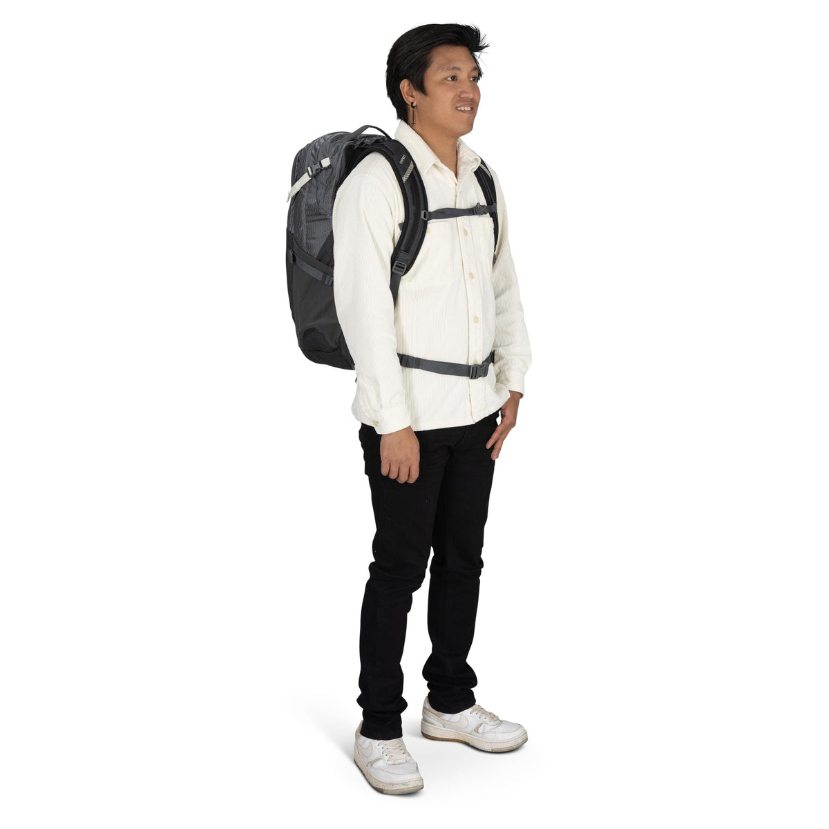 Osprey Tropos Backpack 32L in Phantom Grey Heather — lifestyle