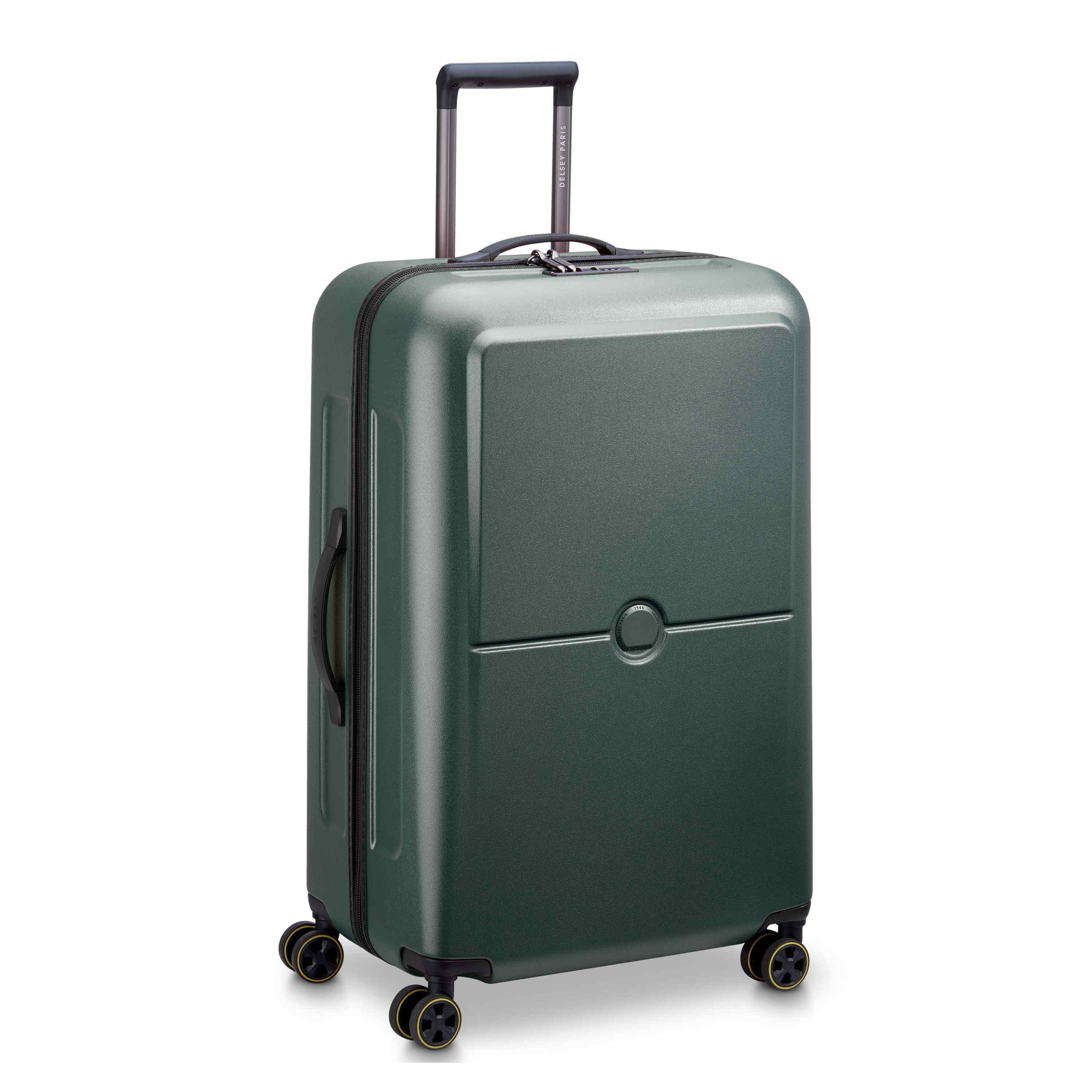 Delsey Turenne 2.0 Large Spinner in Green — front view # color_Green