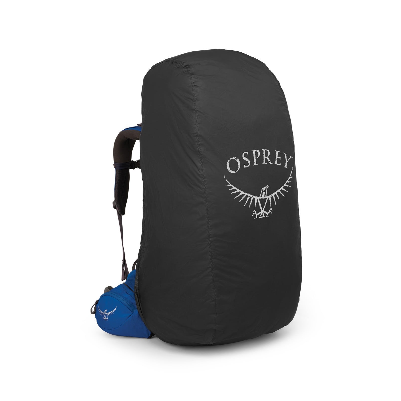 Osprey Ultralight Raincover Medium in Black — front view