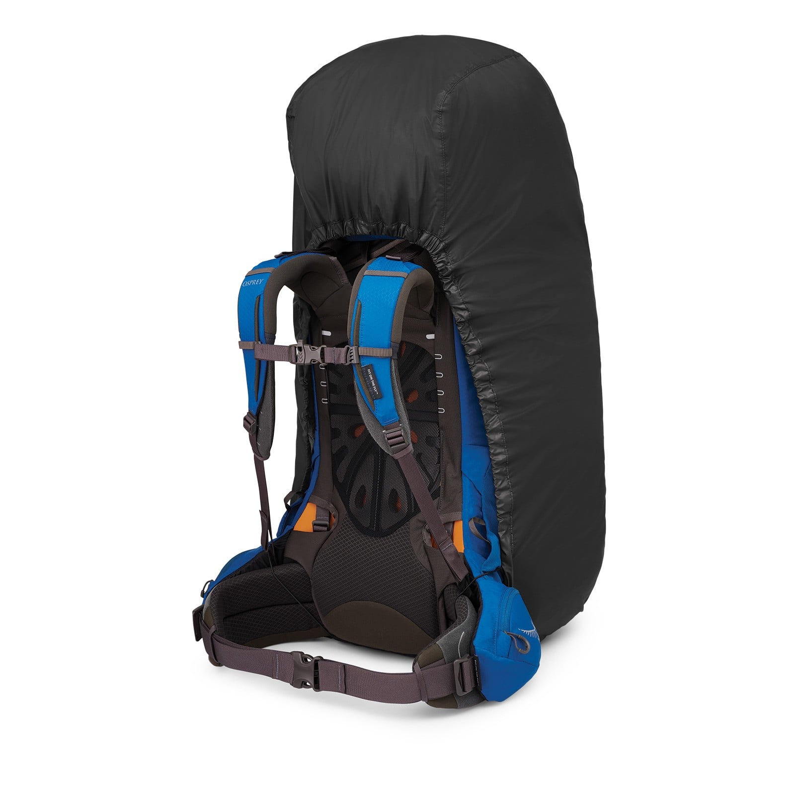 Osprey Ultralight Raincover Extra Large in Black — angle view 3