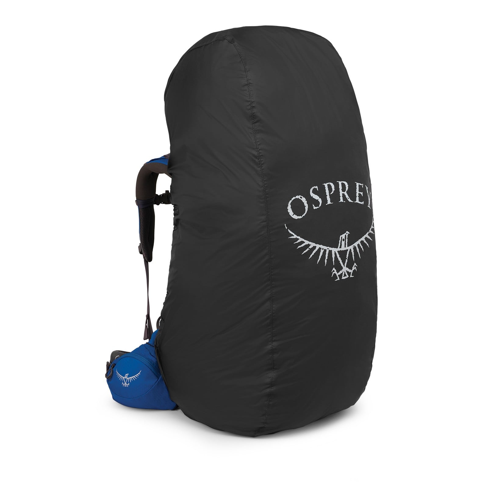 Osprey Ultralight Raincover Extra Large in Black — front view
