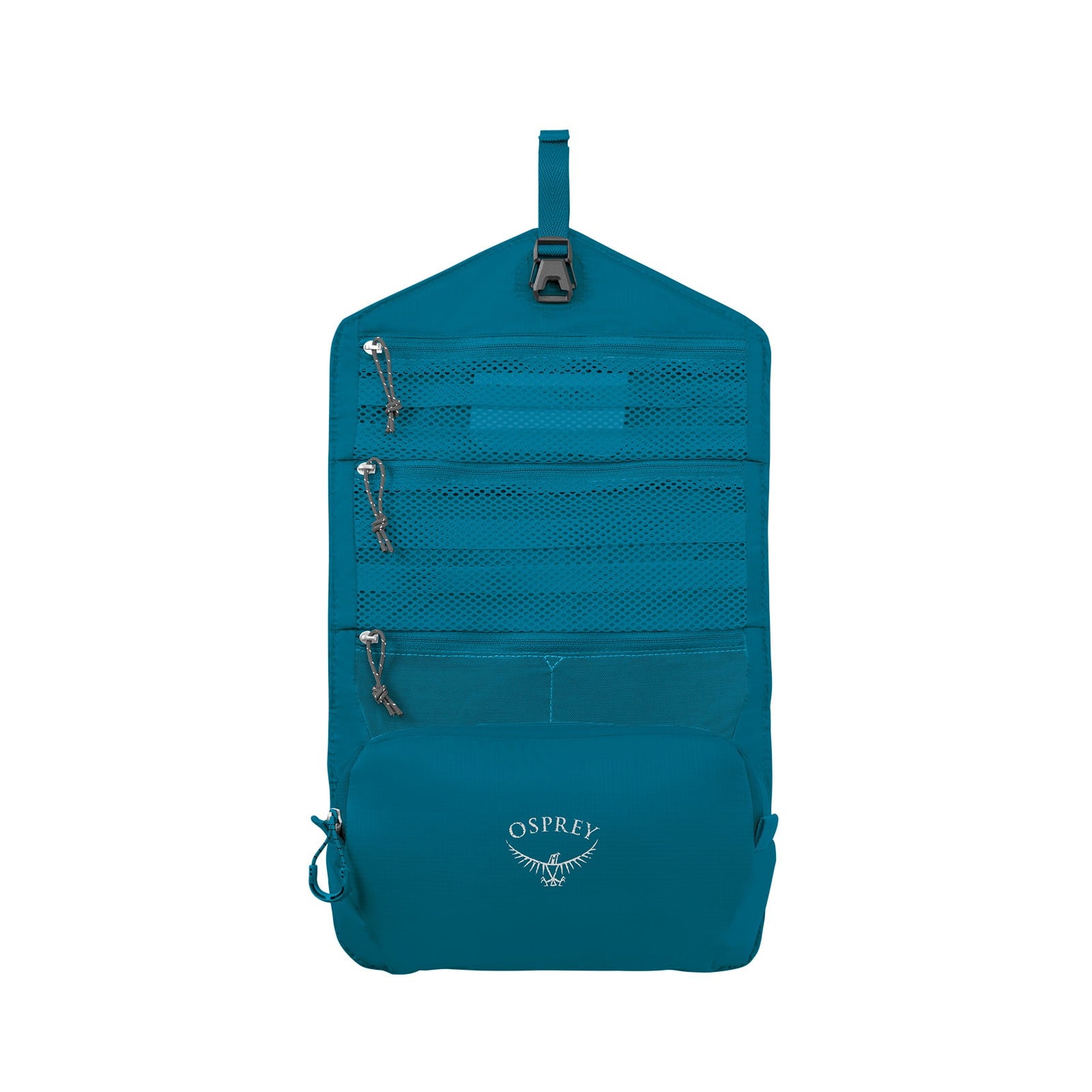 Osprey Ultralight Roll Organizer 1L in Waterfront Blue — angle view 2