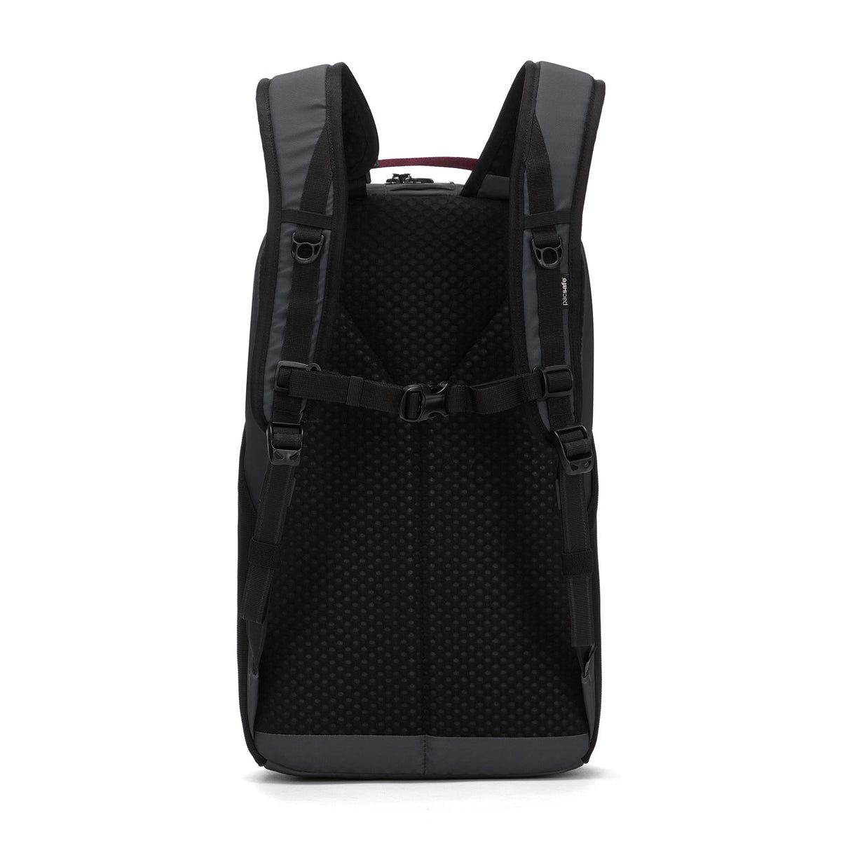 Pacsafe Vibe 20L Anti-Theft Backpack in Slate — back view