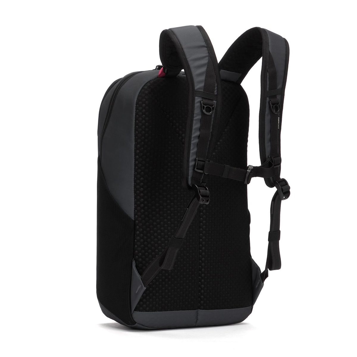 Pacsafe Vibe 20L Anti-Theft Backpack in Slate — side view