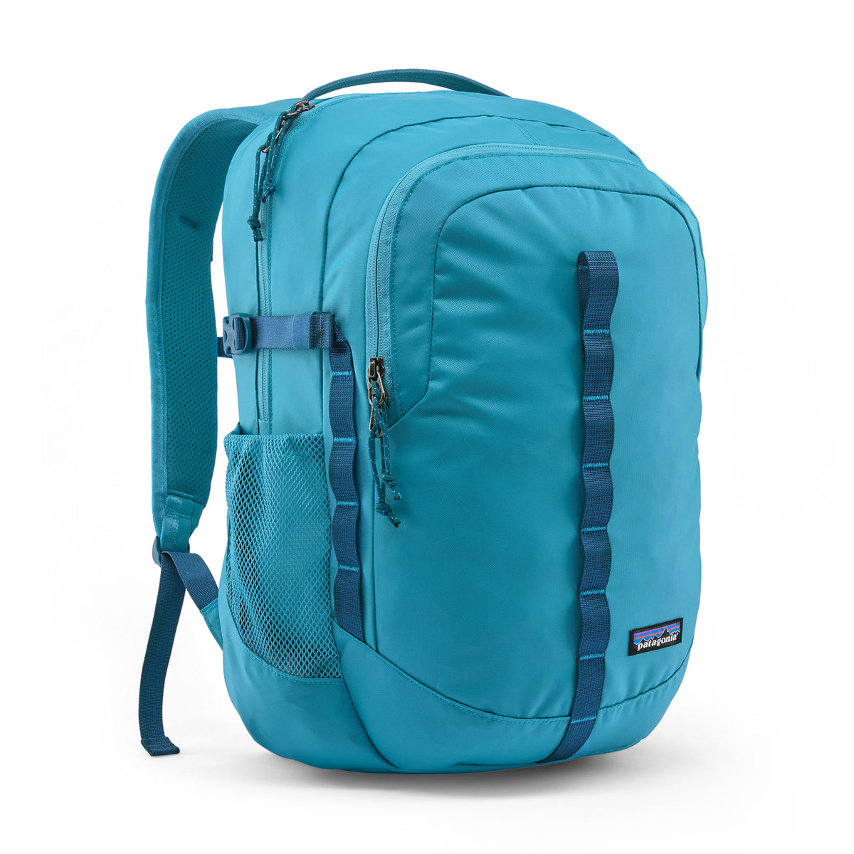 Patagonia Refugio Daypack 26L in Mako Blue — front view # color_Mako Blue