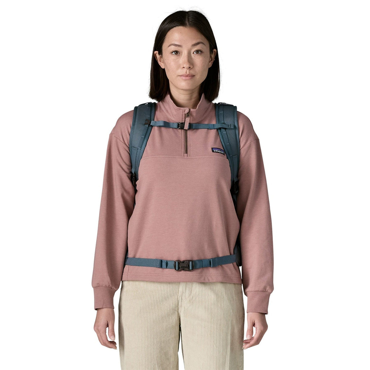 Patagonia Black Hole Mini MLC Pack 30L in Sastrugi: Summit Blue — lifestyle 2