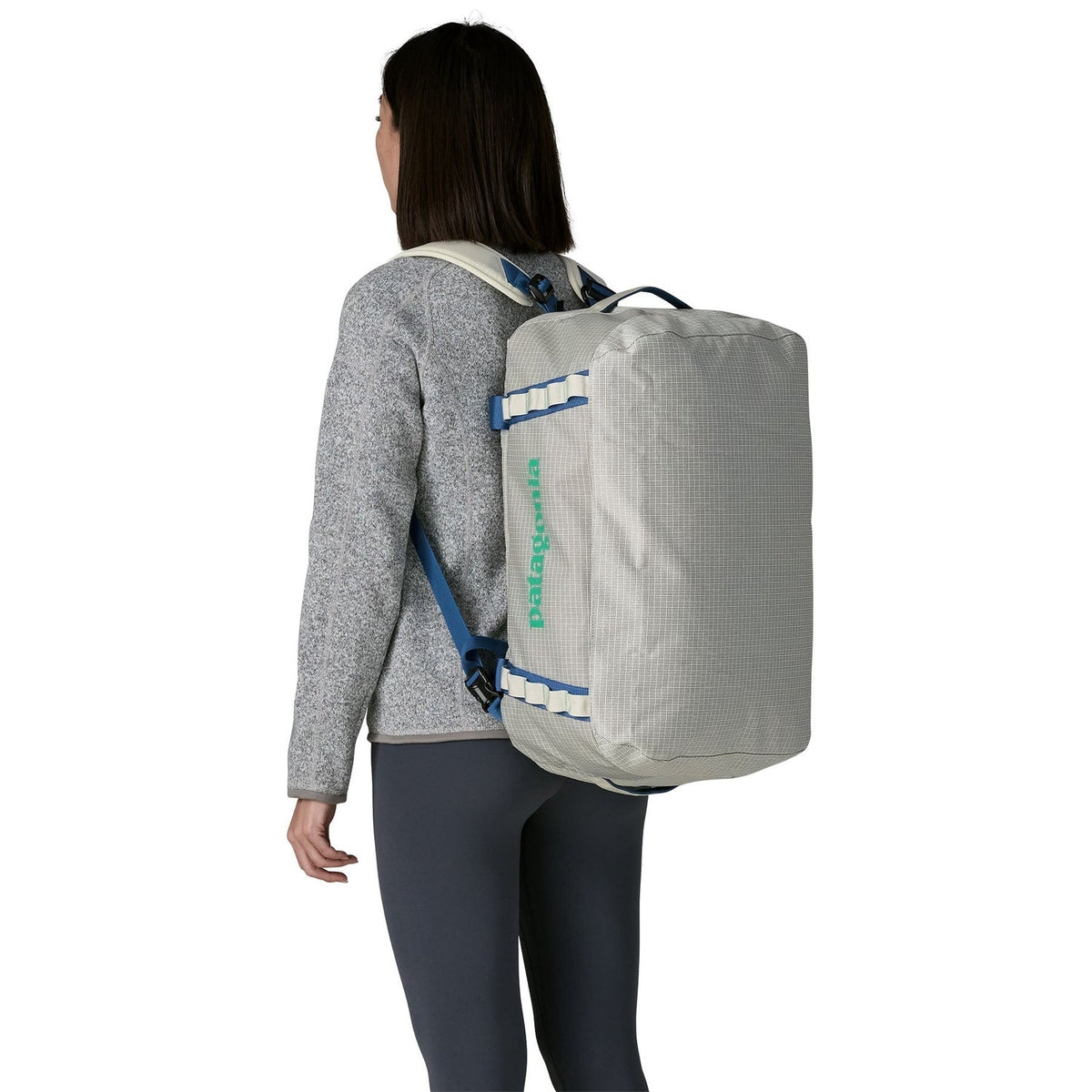 Patagonia Black Hole Duffel 40L in Birch White — lifestyle 2