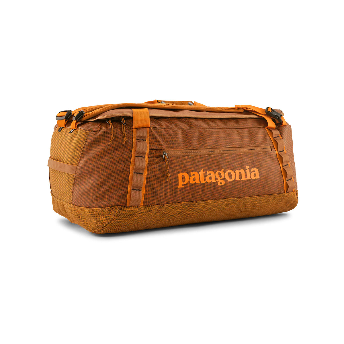 Patagonia Black Hole Duffel 55L in Cinnamon Brown — front view # color_Cinnamon Brown