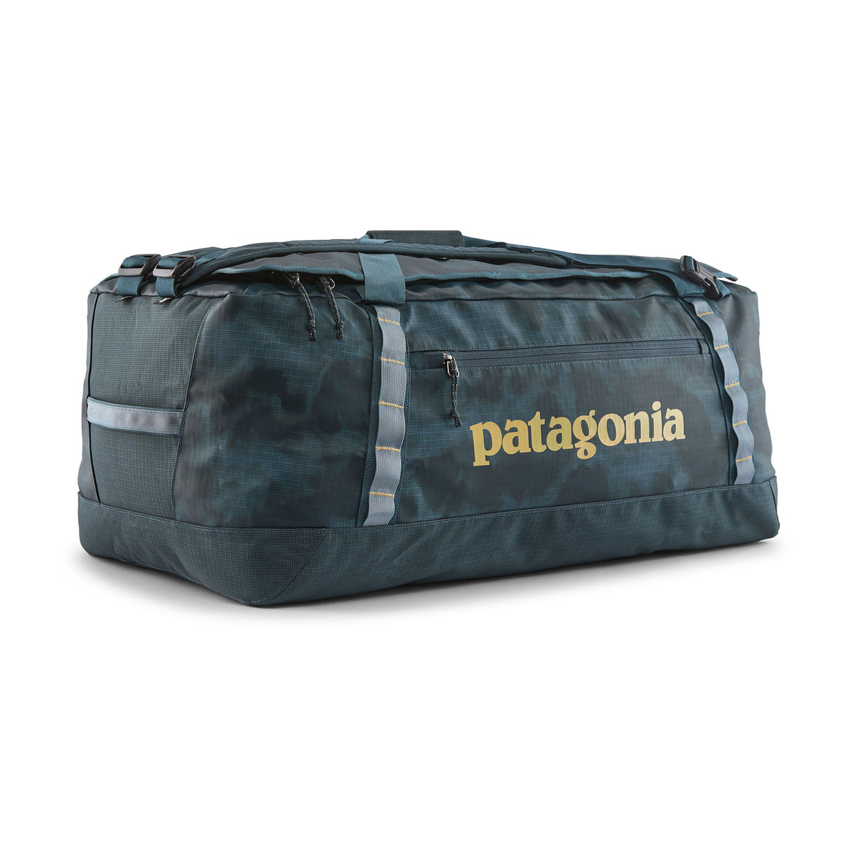 Patagonia Black Hole Duffel 70L in Sastrugi: Summit Blue — front view # color_Sastrugi: Summit Blue
