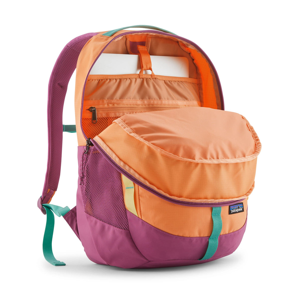 Patagonia Refugio Daypack 26L in Faded Magenta — interior view