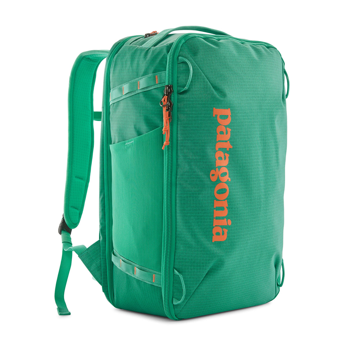 Patagonia Black Hole Mini MLC Pack 30L in Aqua Stone — front view # color_Aqua Stone