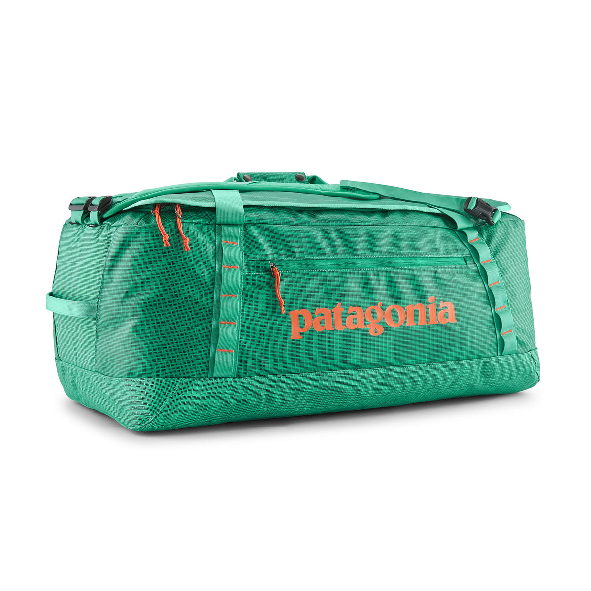 Patagonia Black Hole Duffel 70L in Aqua Stone — front view # color_Aqua Stone
