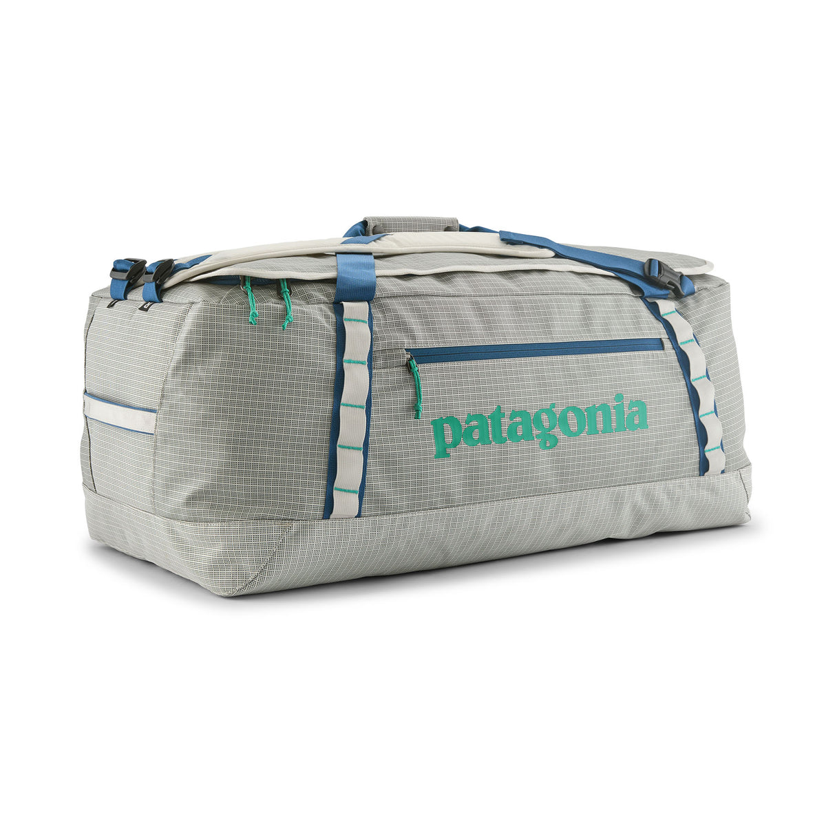 Patagonia Black Hole Duffel 70L in Birch White — front view # color_Birch White
