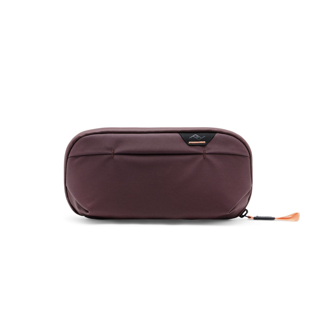 Peak Design Wash Pouch Small in Eclipse — front view # color_Eclipse