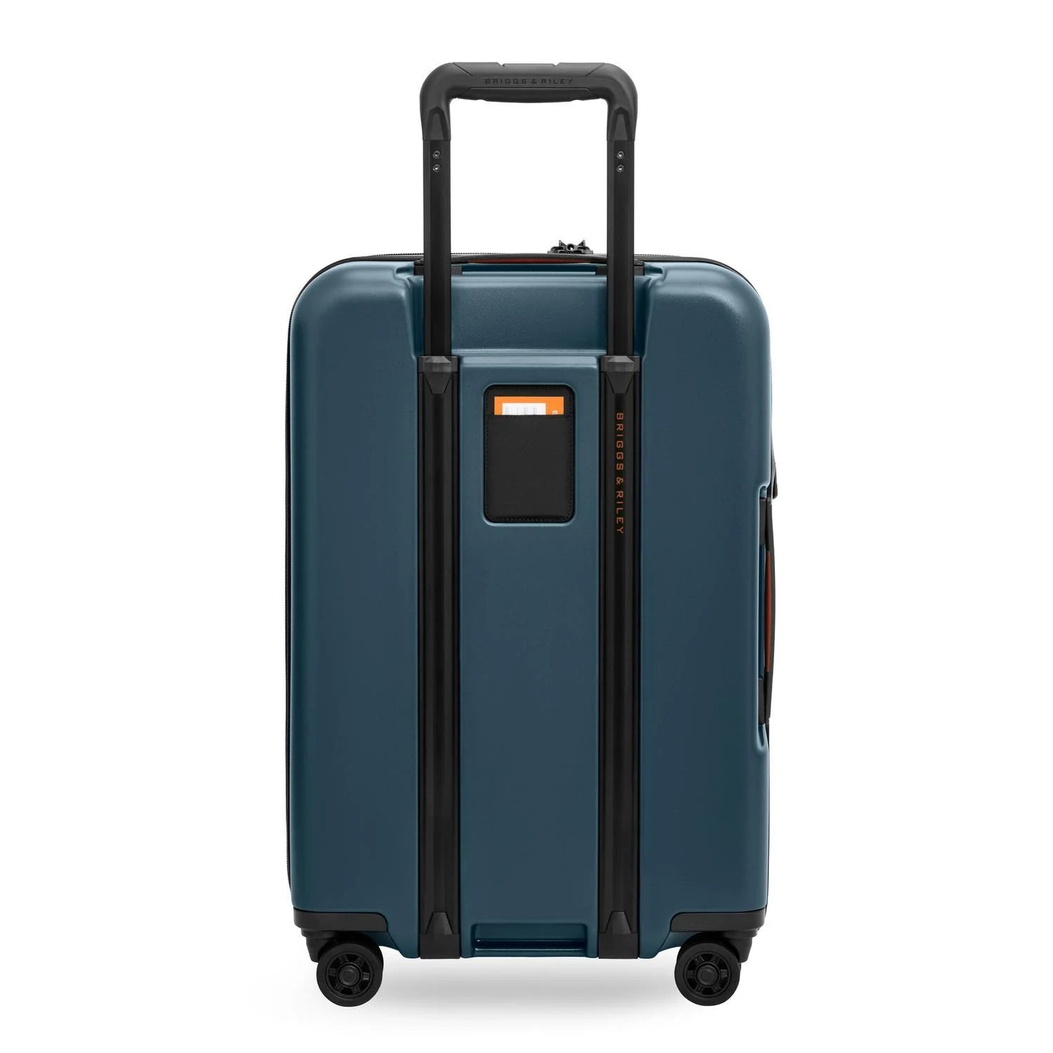 Briggs & Riley ZDX Essential 22" Hardside Carry-On Expandable Spinner in Ocean — back view # color_Ocean