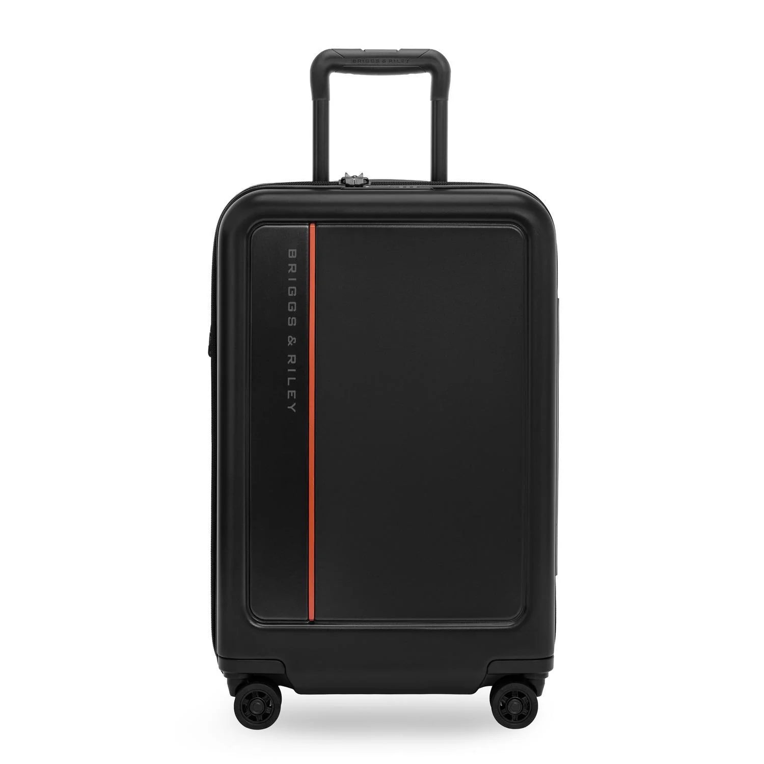 Briggs & Riley ZDX Essential 22" Hardside Carry-On Expandable Spinner in Black — front view # color_Black