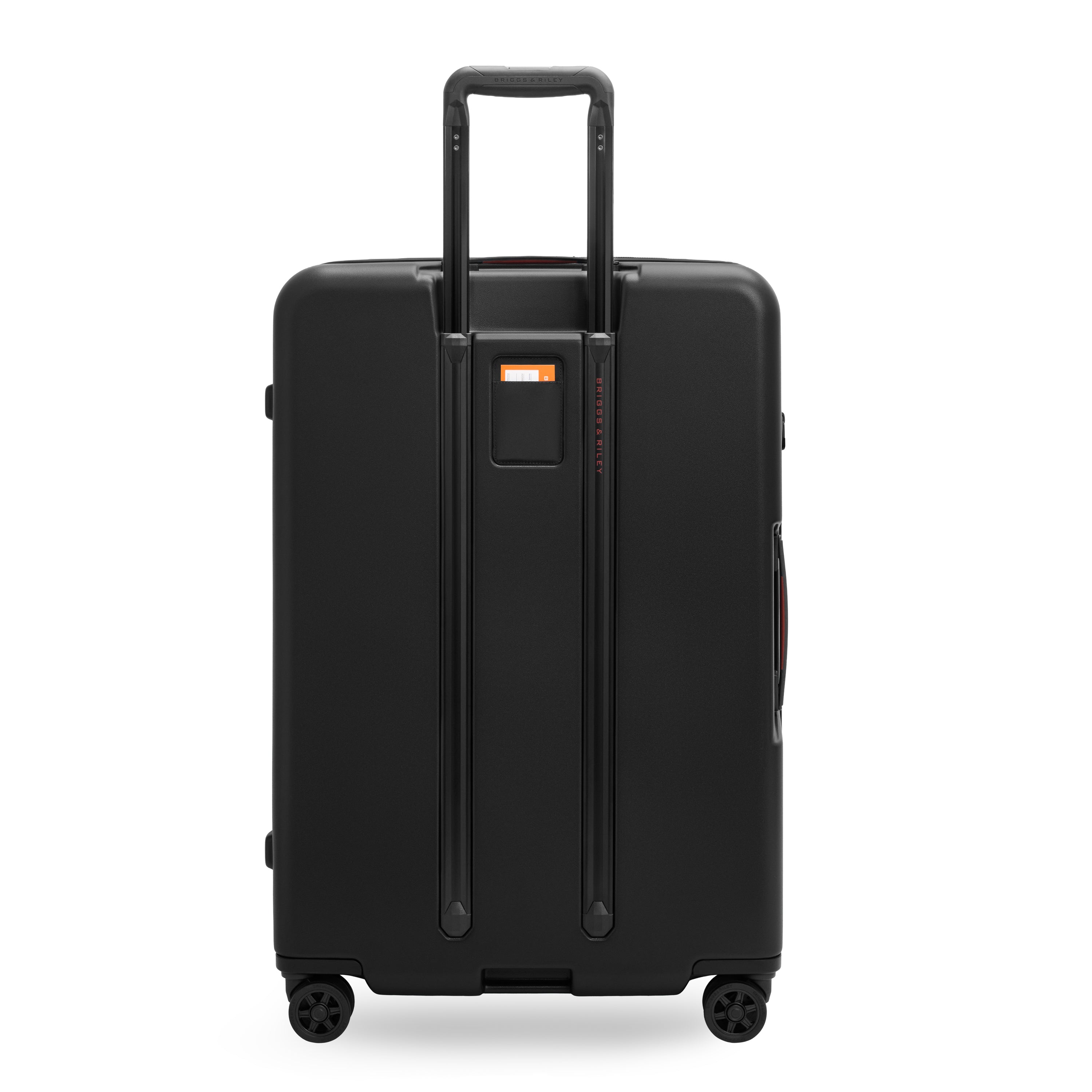 Briggs & Riley ZDX Large 30" Hardside Expandable Spinner in Black — back view # color_Black