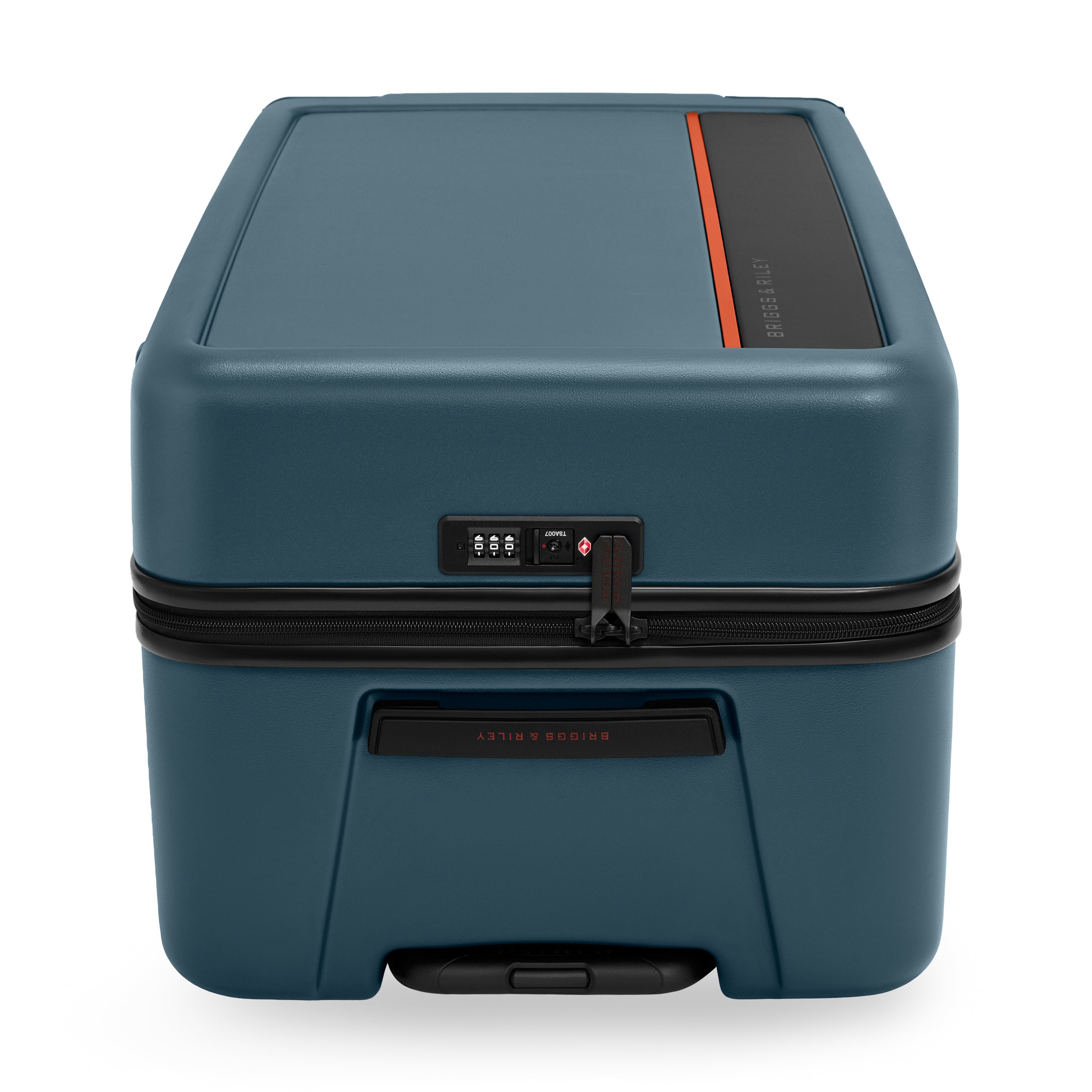 Briggs & Riley ZDX Extra Large 32" Hardside Trunk Spinner in Ocean — top view # color_Ocean